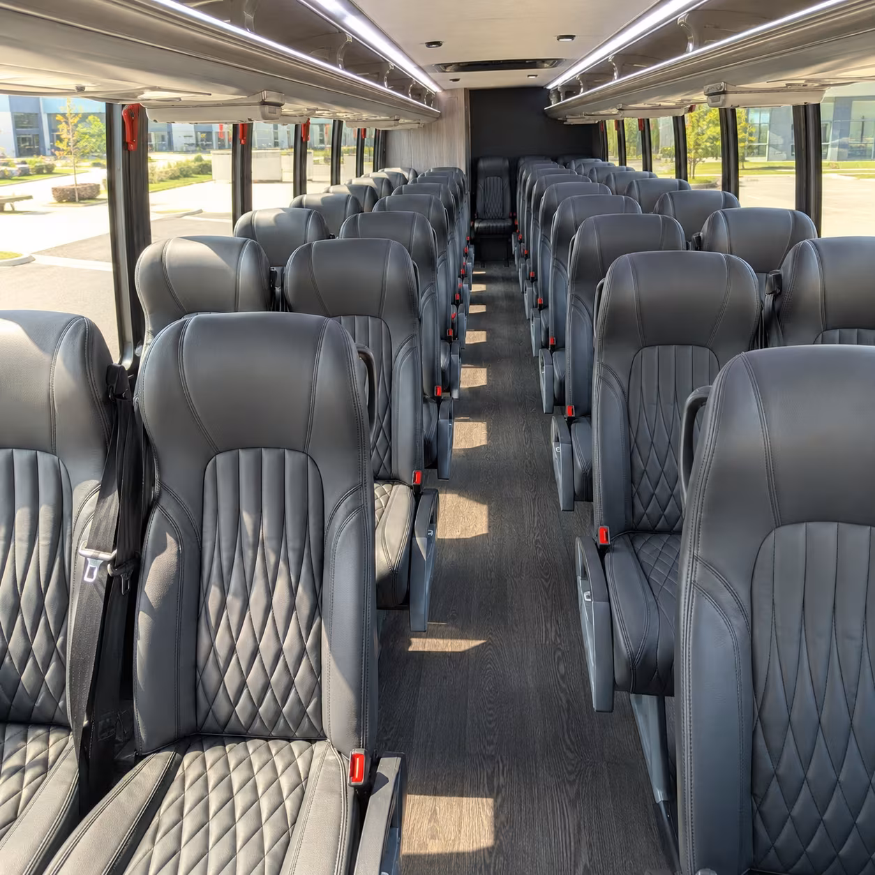 commerce city employee transportation onboard seating