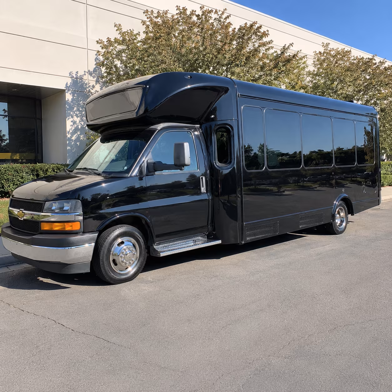 commerce city party bus booking step 1