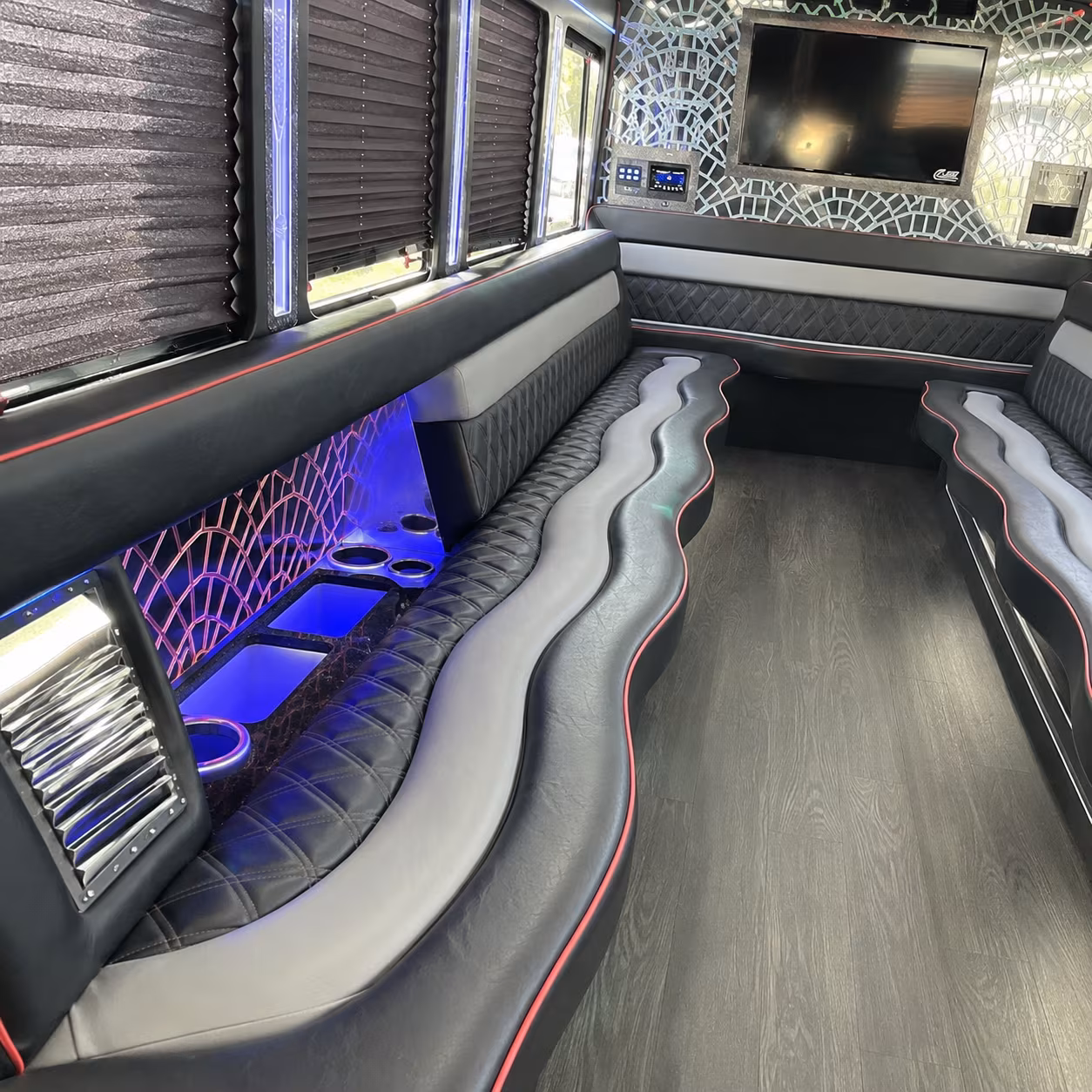 commerce city sporting event party bus rental