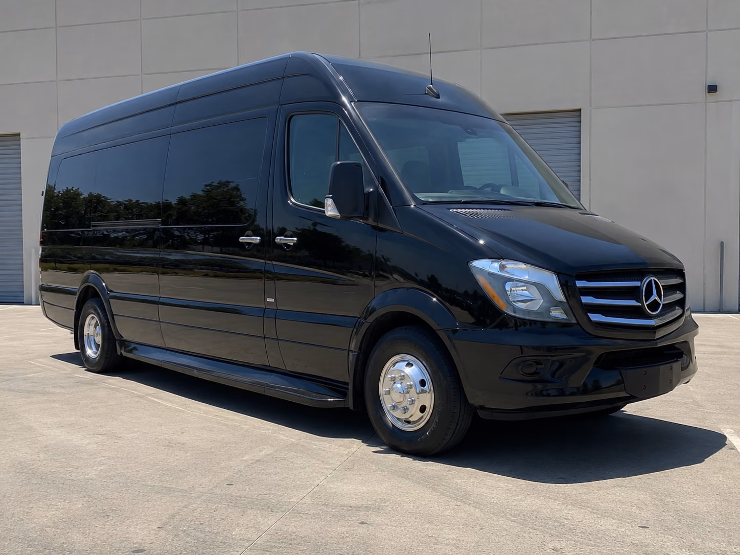 commerce city sprinter van with driver