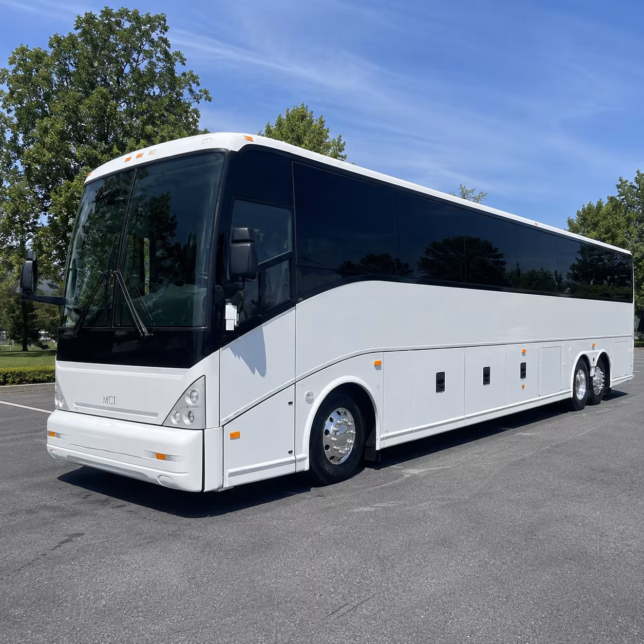 long distance charter buses for away games and out of state fan trips