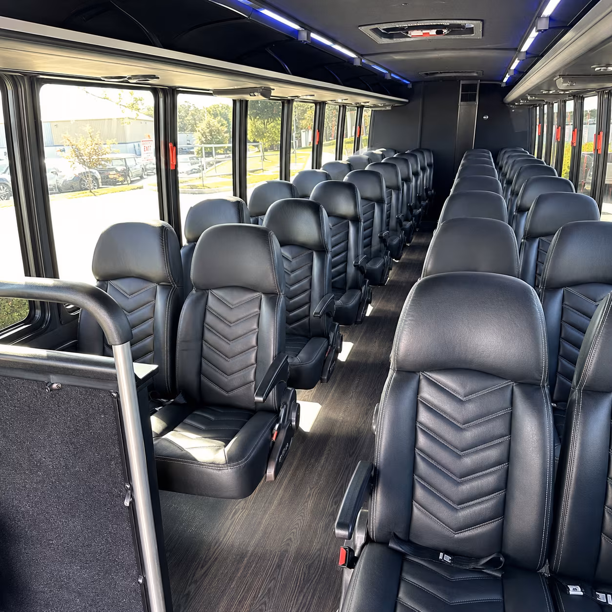 shuttle buses for wedding guests between commerce city hotels and venues