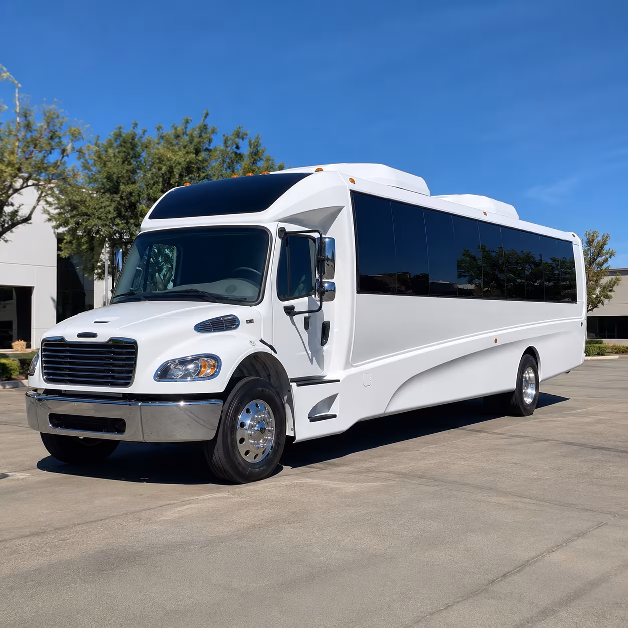 shuttle buses for weekly worship services in commerce city