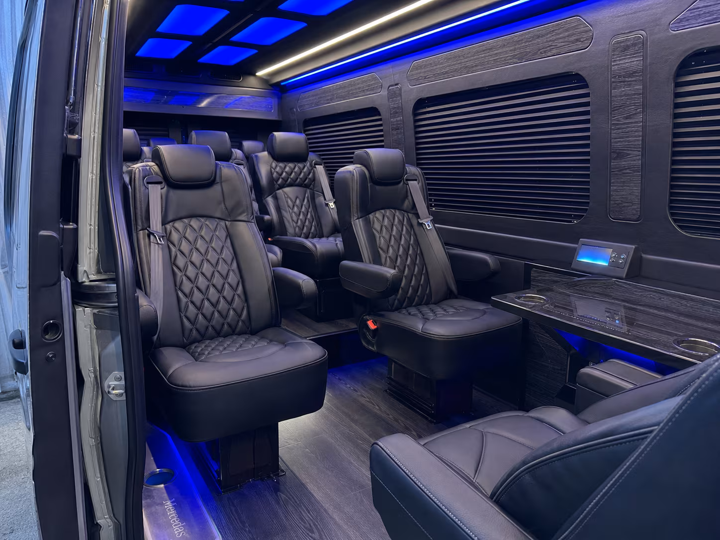 sprinter van transportation for groups and events across commerce city